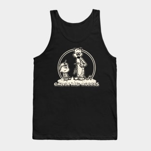 Drawing retro Vintage 80s and 90s Playing with best friends Tank Top